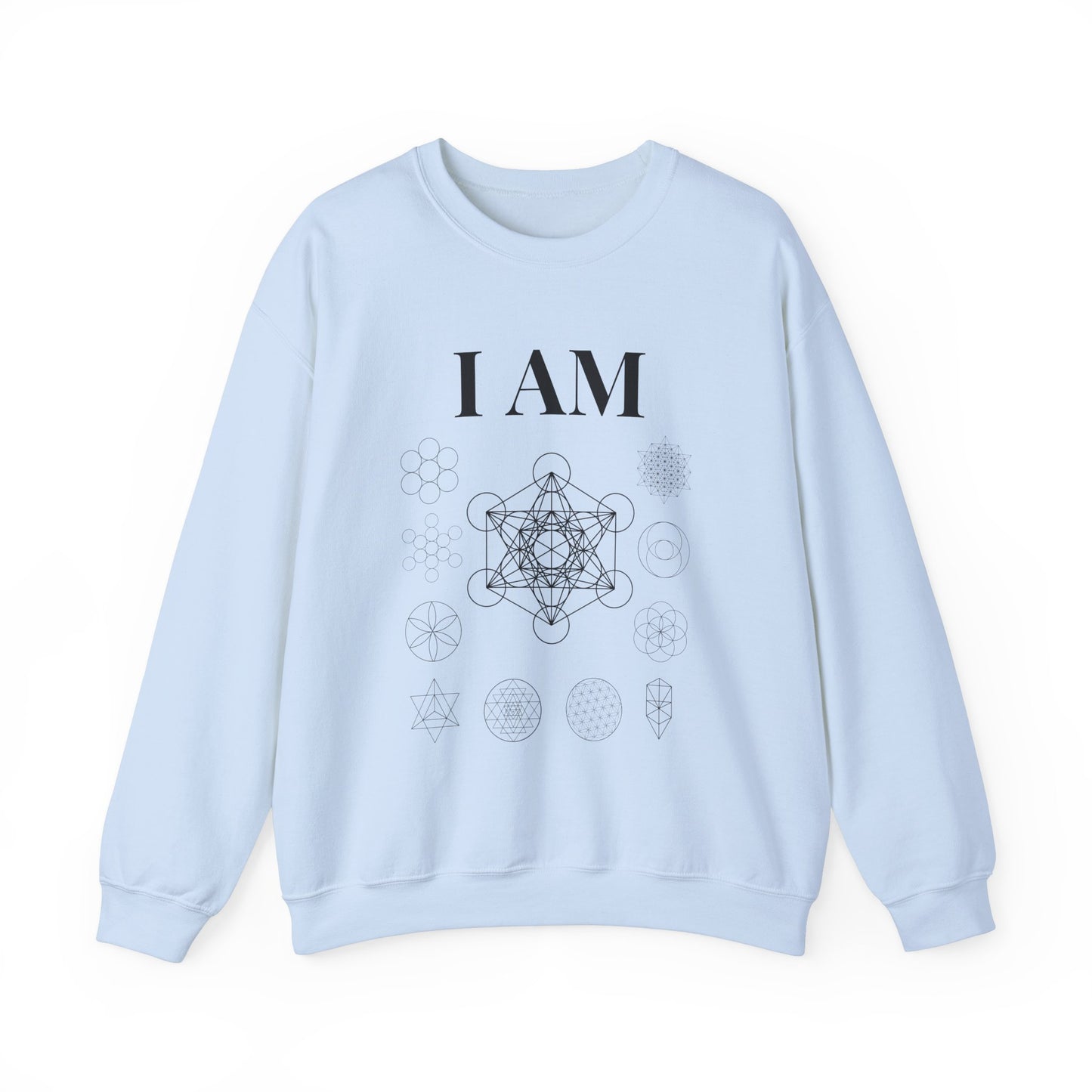 I AM Sacred Geometry Crewneck