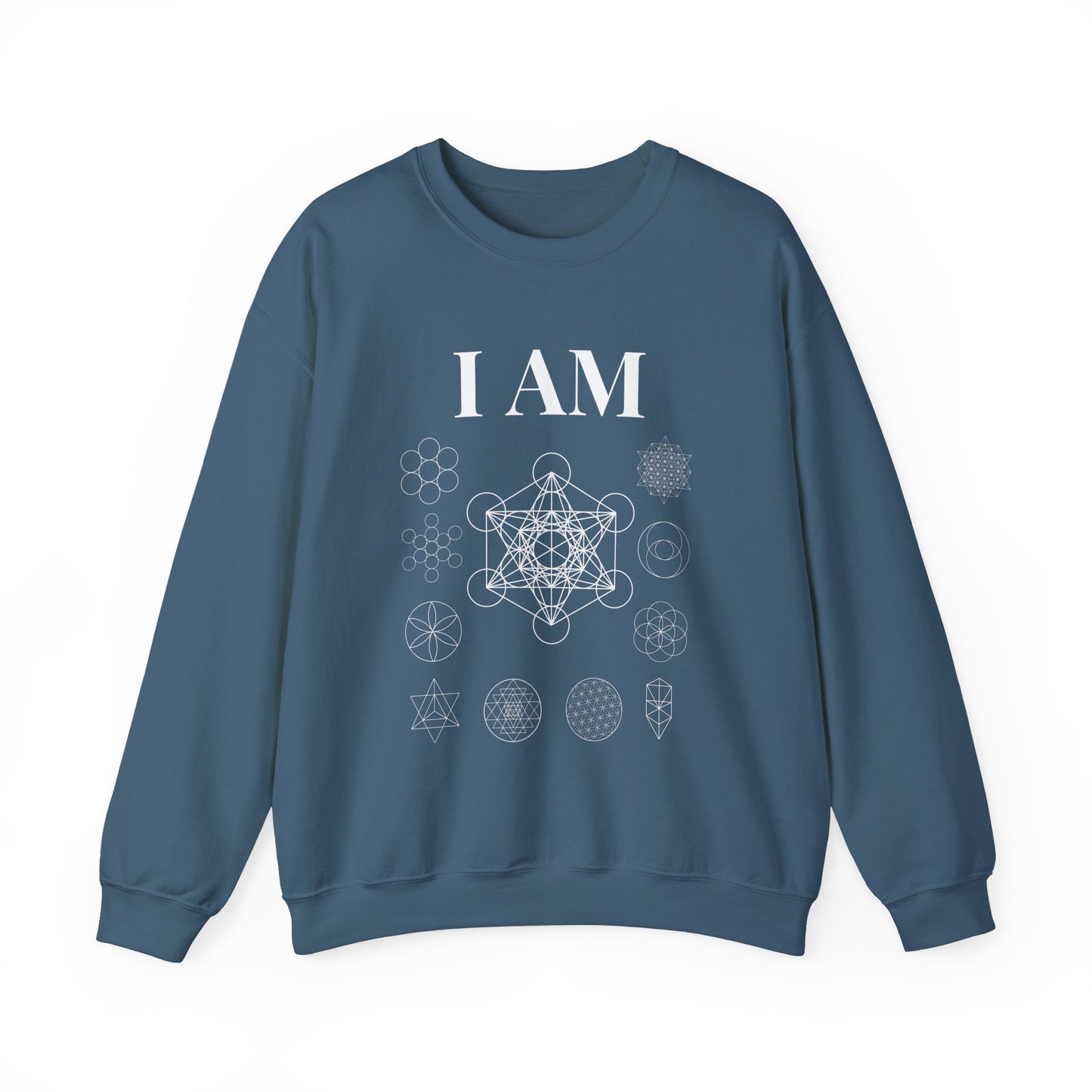 I AM Sacred Geometry Crewneck