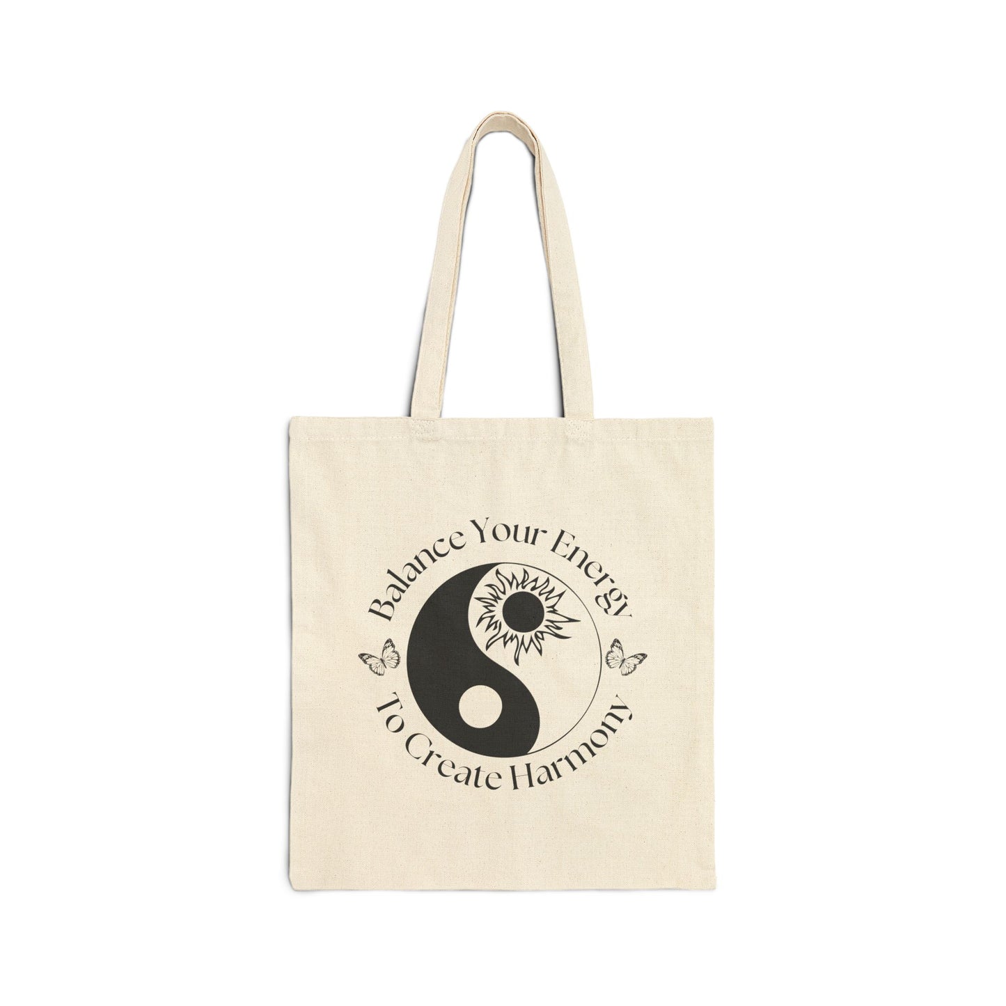 Balance Your Energy | Yin & Yang Tote Bag