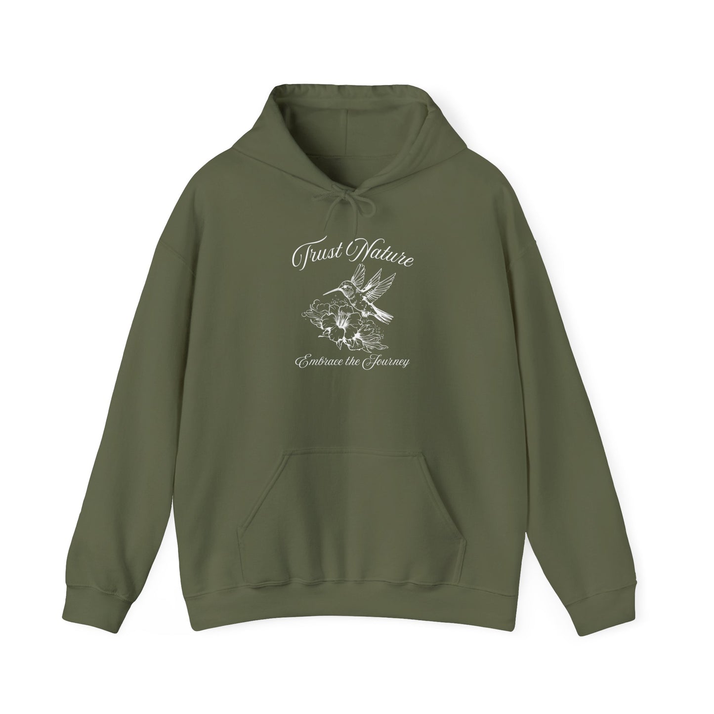 Trust Nature Hummingbird Hoodie