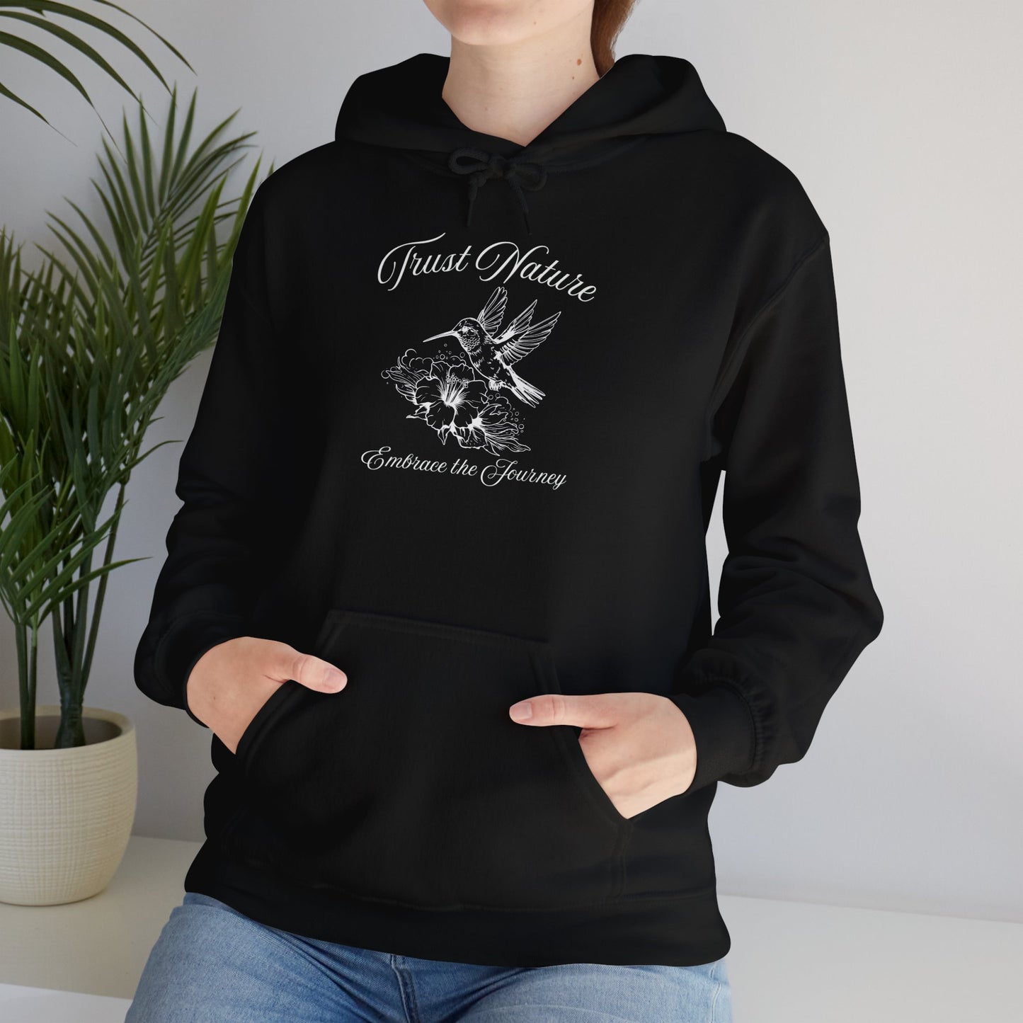 Trust Nature Hummingbird Hoodie