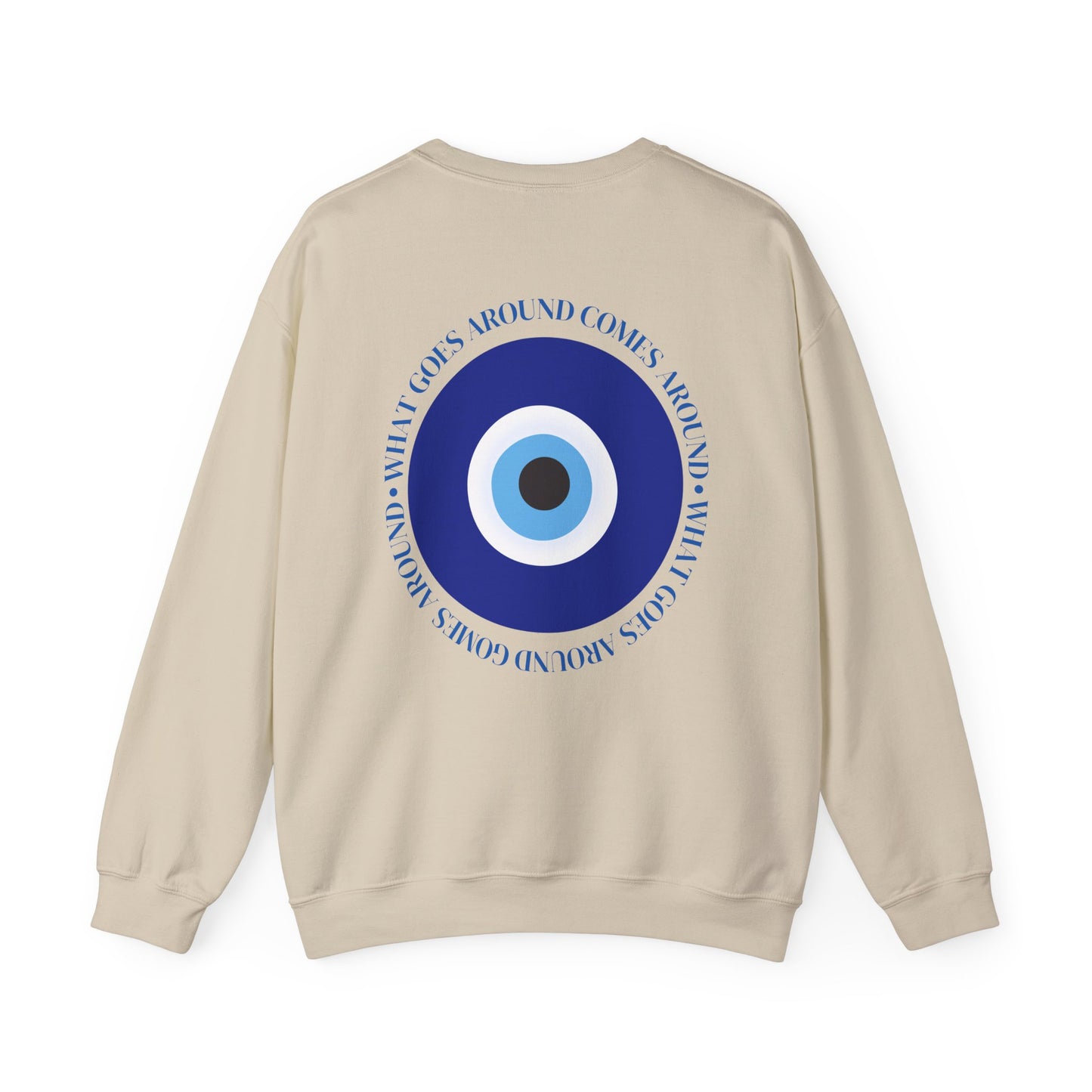 What Goes Around Evil Eye Crewneck