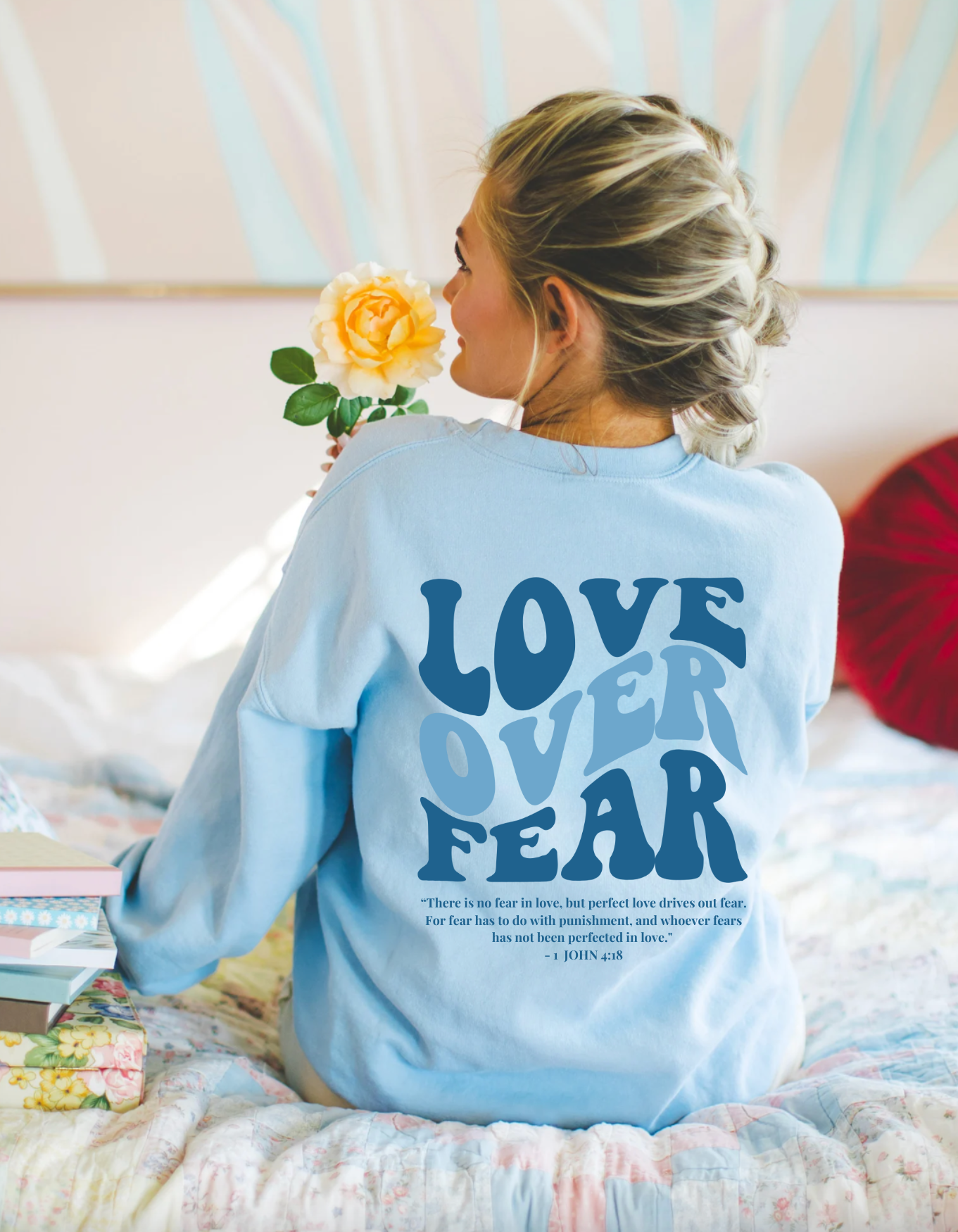 Love Over Fear Crewneck