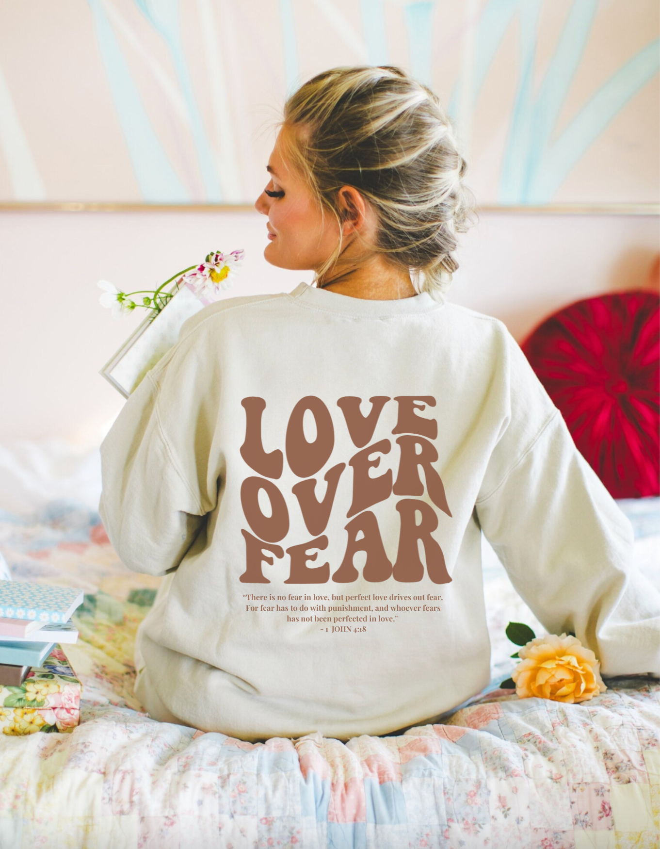 Love Over Fear Crewneck