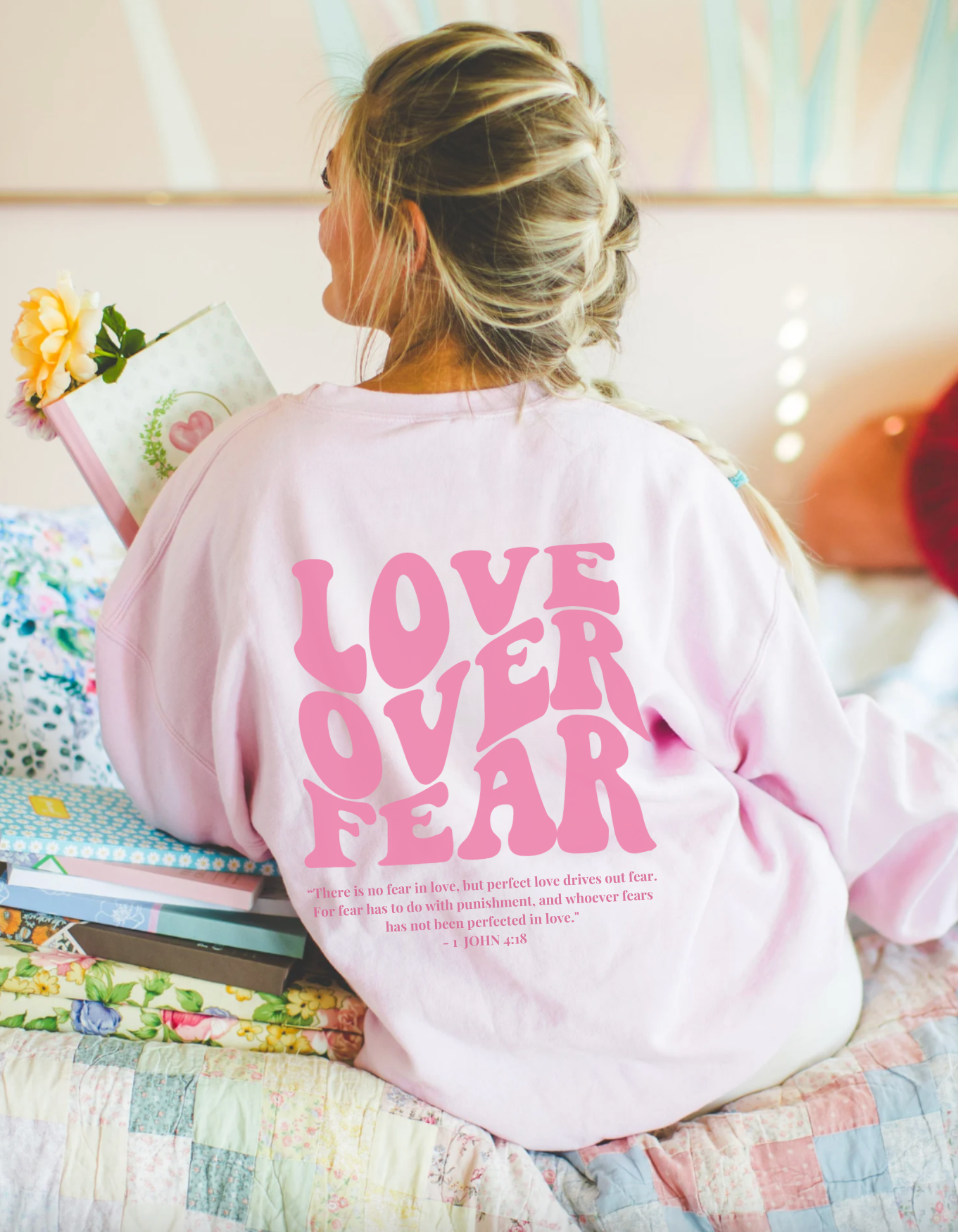 Love Over Fear Crewneck