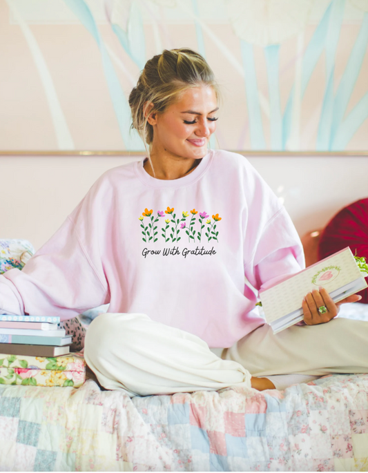 Grow With Gratitude Crewneck