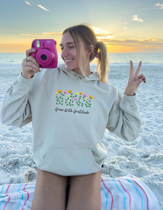 Grow With Gratitude Hoodie