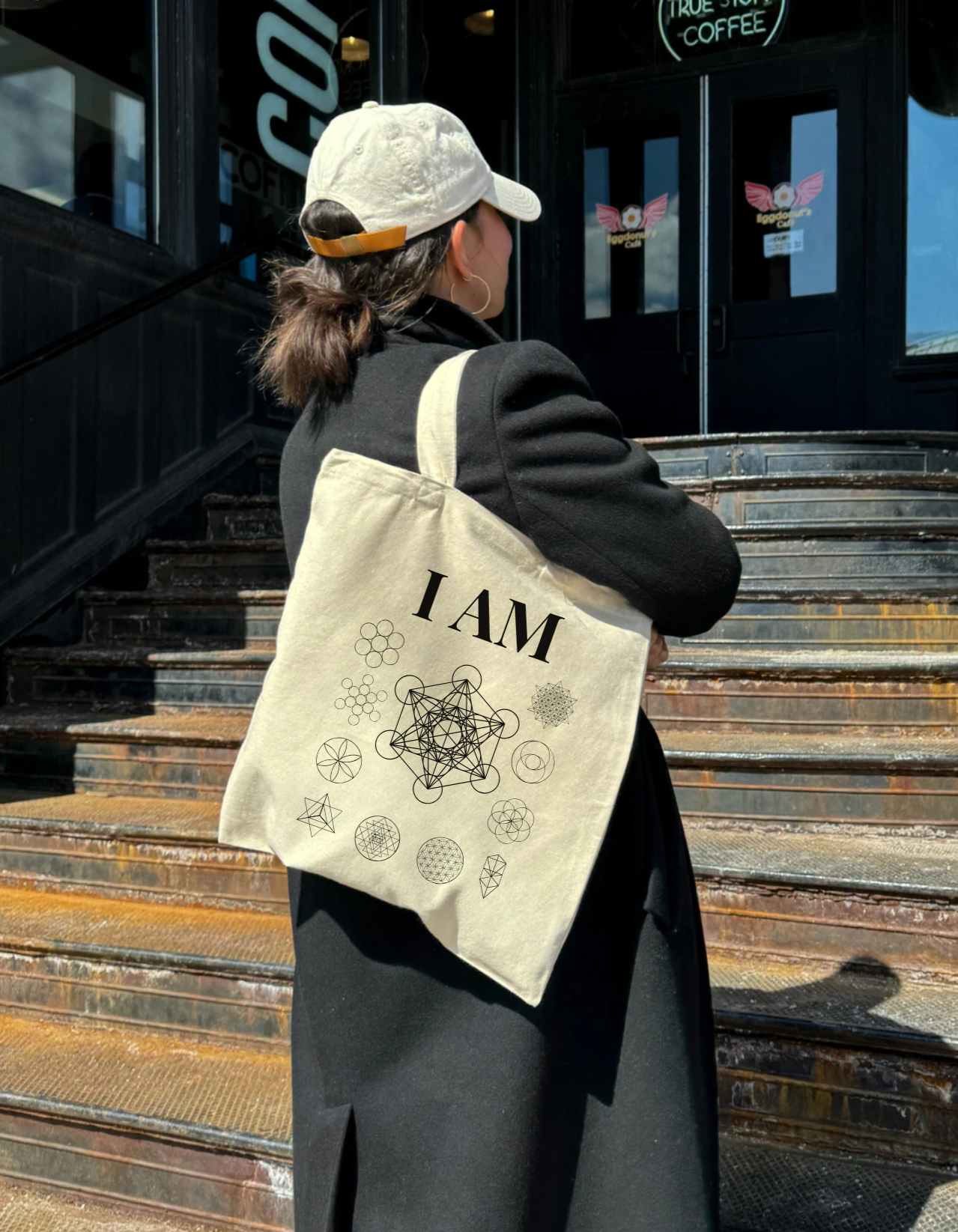 I AM Sacred Geometry Tote Bag