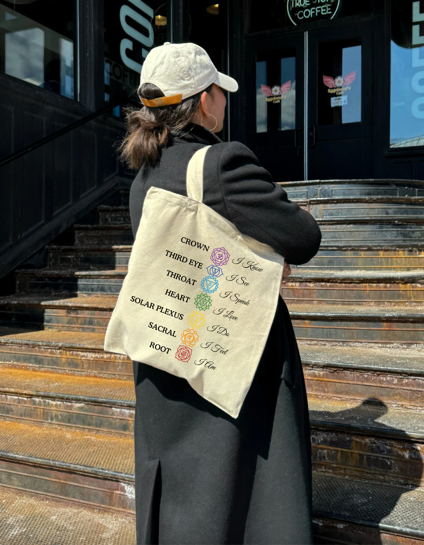 Chakra Affirmations Tote Bag