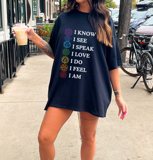 Chakra Affirmations T-Shirt