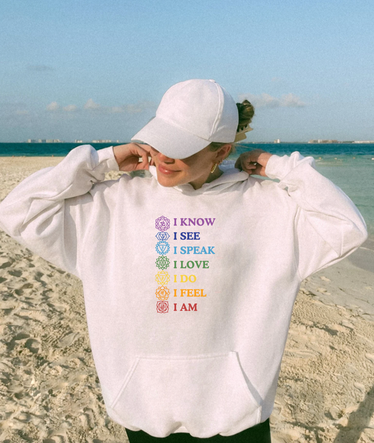 Chakra Affirmations Hoodie