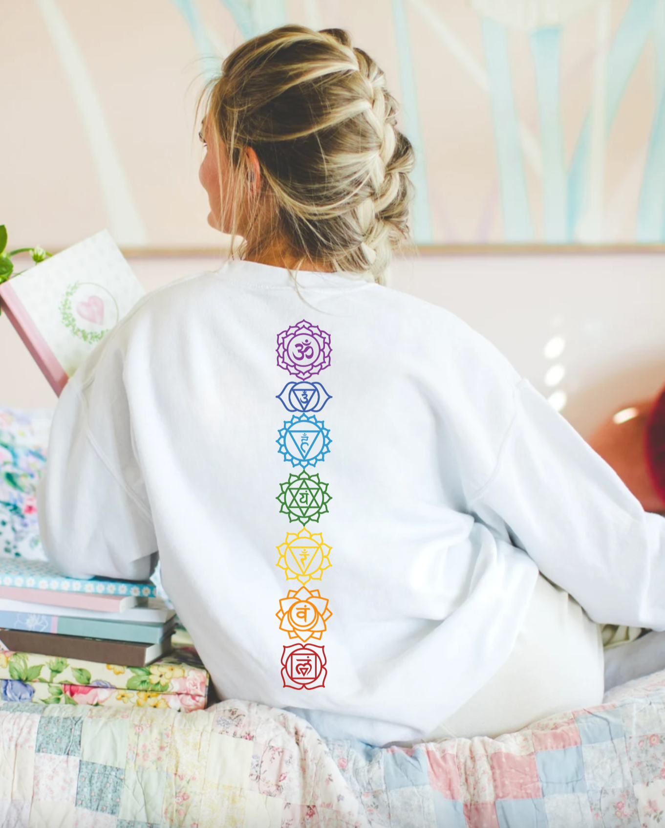 Seven Chakras Crewneck