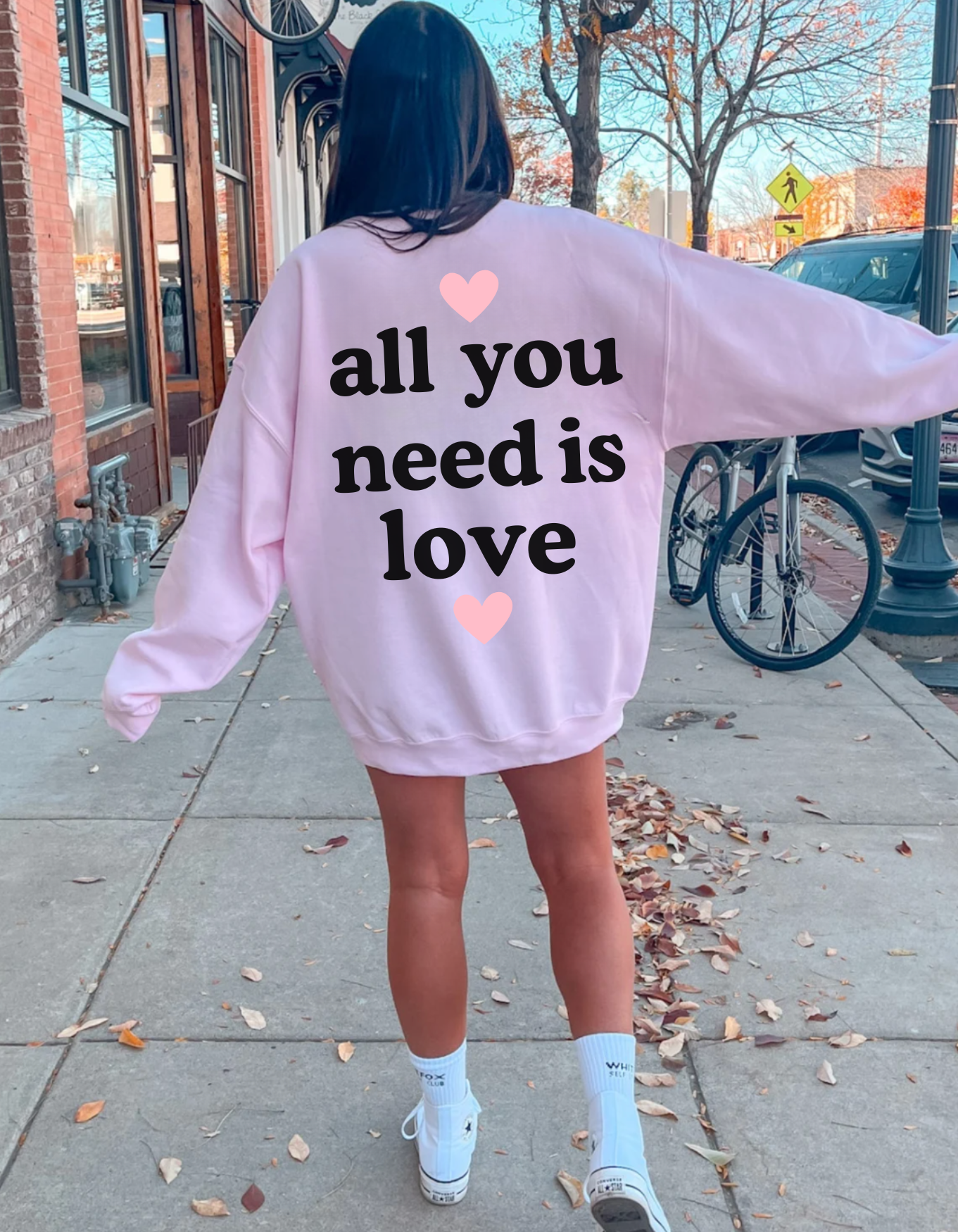 All You Need is Love Crewneck