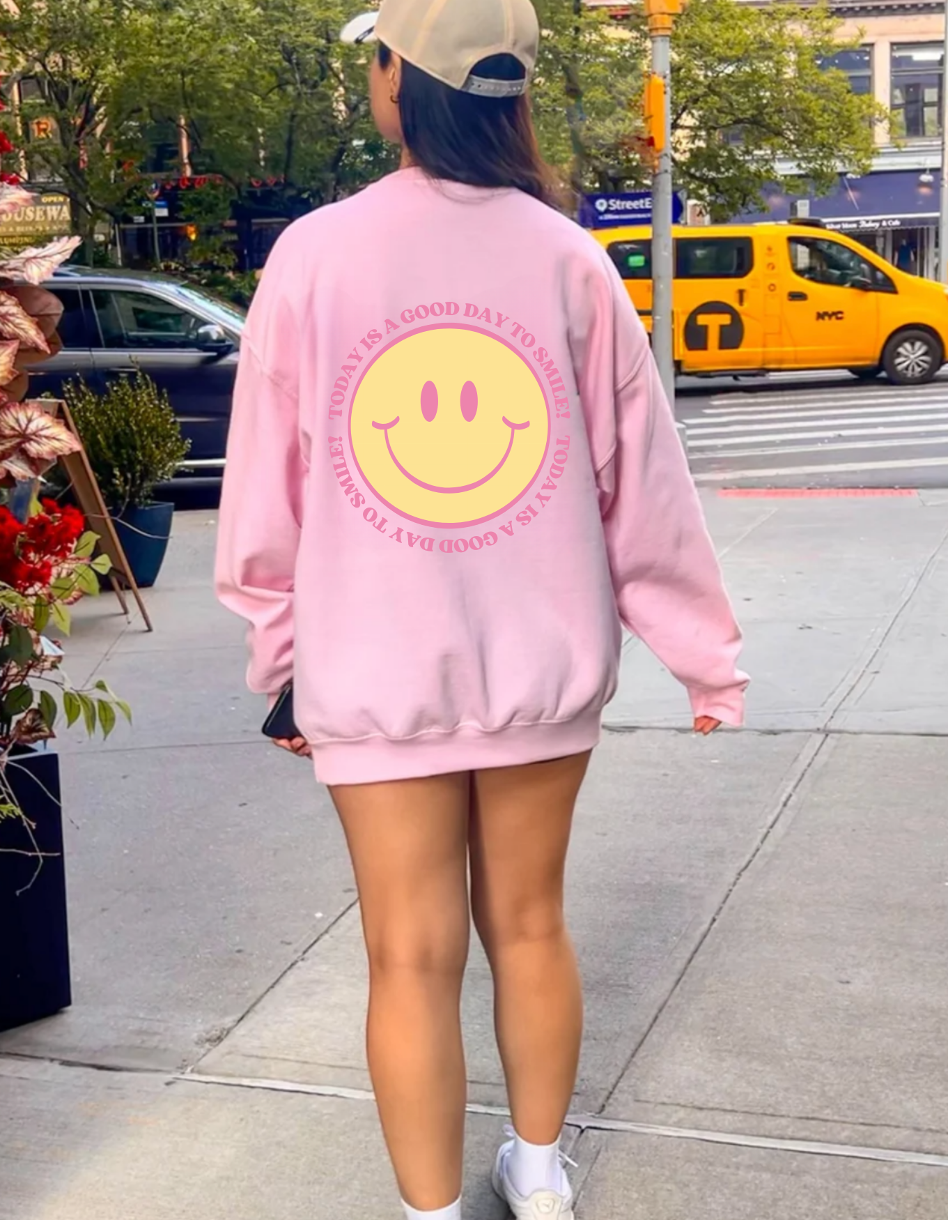 Today is a Good Day to Smile Crewneck