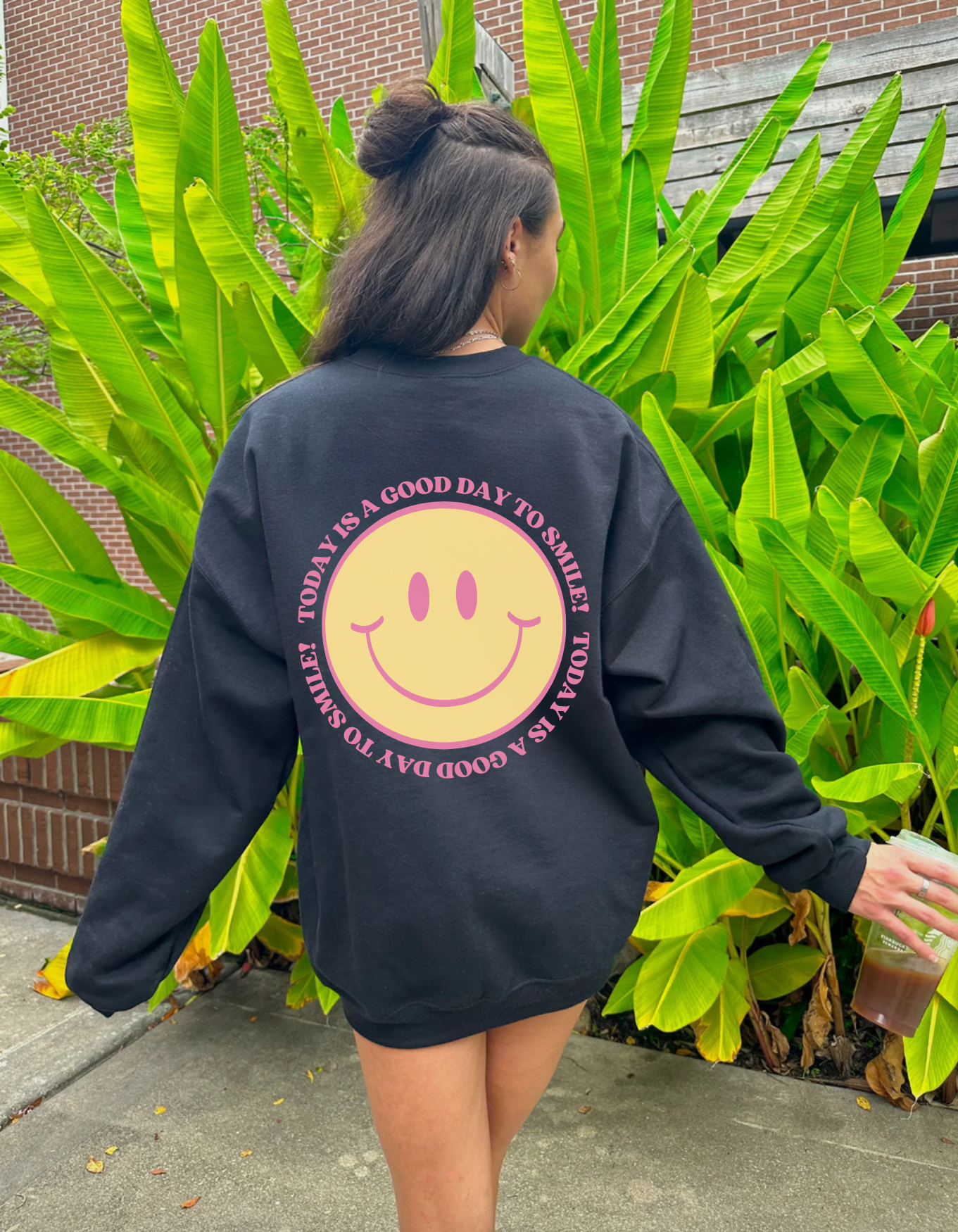 Today is a Good Day to Smile Crewneck