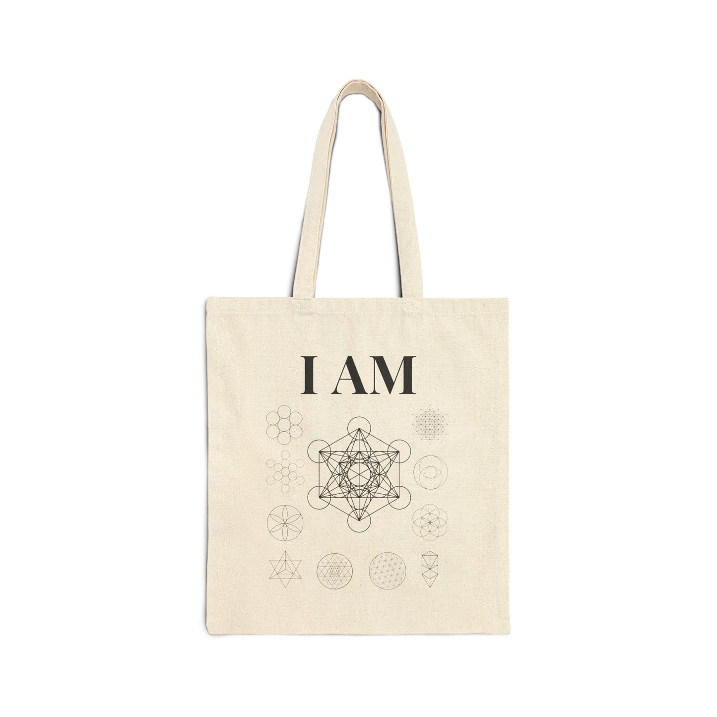 I AM Sacred Geometry Tote Bag